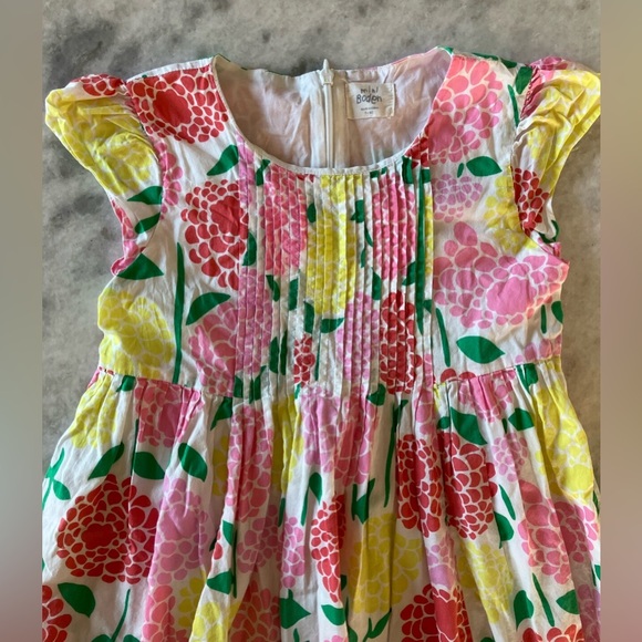 Mini Boden Spring Dahlia Dress - Picture 3 of 6
